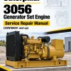 Caterpillar CAT 3056 Generator Set Engine Service Repair Manual (3GW00001 and up)