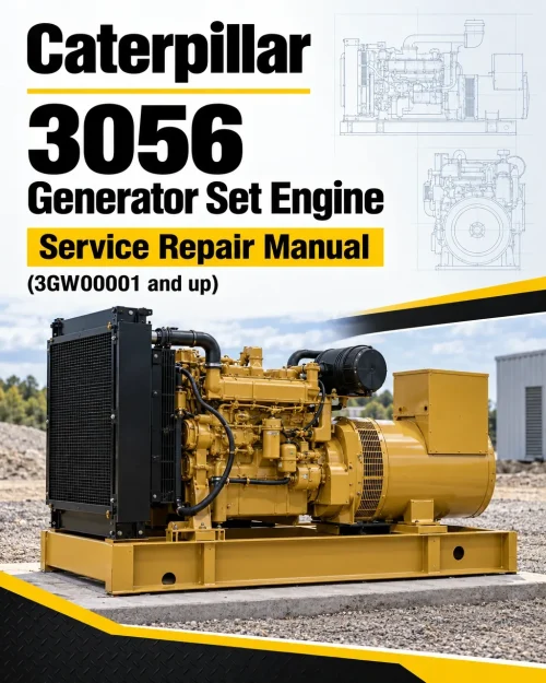 Caterpillar CAT 3056 Generator Set Engine Service Repair Manual (3GW00001 and up) Caterpillar CAT 3056 Generator Set Engine Service Repair Manual (3GW00001 and up)