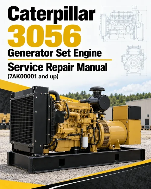 Caterpillar CAT 3056 Generator Set Engine Service Repair Manual (7AK00001 and up) Caterpillar CAT 3056 Generator Set Engine Service Repair Manual (7AK00001 and up)