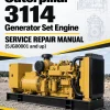 Caterpillar CAT 3114 Generator Set Engine Service Repair Manual (5JG00001 and up)