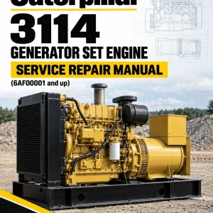 Caterpillar CAT 3114 Generator Set Engine Service Repair Manual (6AF00001 and up)
