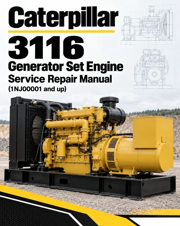 Caterpillar CAT 3116 Generator Set Engine Service Repair Manual (1NJ00001 and up) Caterpillar CAT 3116 Generator Set Engine Service Repair Manual (1NJ00001 and up)