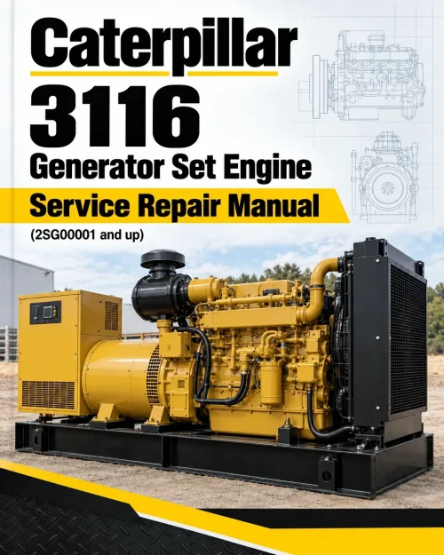 Caterpillar CAT 3116 Generator Set Engine Service Repair Manual (2SG00001 and up) Caterpillar CAT 3116 Generator Set Engine Service Repair Manual (2SG00001 and up)