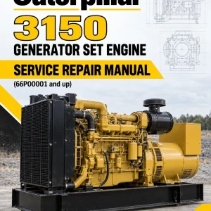 Caterpillar CAT 3150 Generator Set Engine Service Repair Manual (66P00001 and up) Caterpillar CAT 3150 Generator Set Engine Service Repair Manual (66P00001 and up)