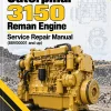 Caterpillar CAT 3150 Reman Engine Service Repair Manual (88V00001 and up) Caterpillar CAT 3150 Reman Engine Service Repair Manual (88V00001 and up)