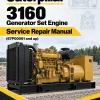Caterpillar CAT 3160 Generator Set Engine Service Repair Manual (67P00001 and up) Caterpillar CAT 3160 Generator Set Engine Service Repair Manual (67P00001 and up)