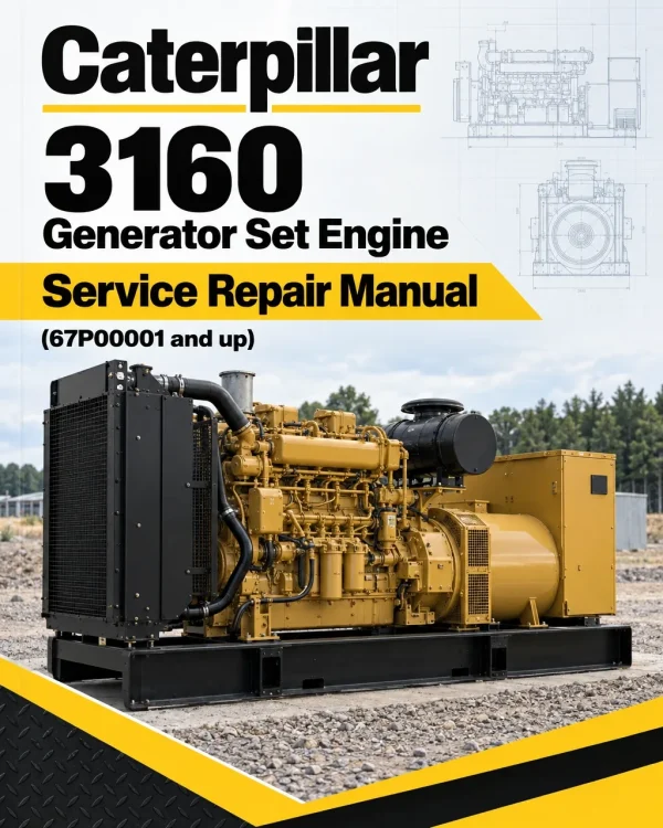 Caterpillar CAT 3160 Generator Set Engine Service Repair Manual (67P00001 and up) Caterpillar CAT 3160 Generator Set Engine Service Repair Manual (67P00001 and up)