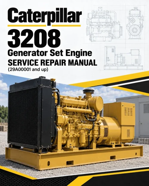 Caterpillar CAT 3208 Generator Set Engine Service Repair Manual (29A00001 and up) Caterpillar CAT 3208 Generator Set Engine Service Repair Manual (29A00001 and up)