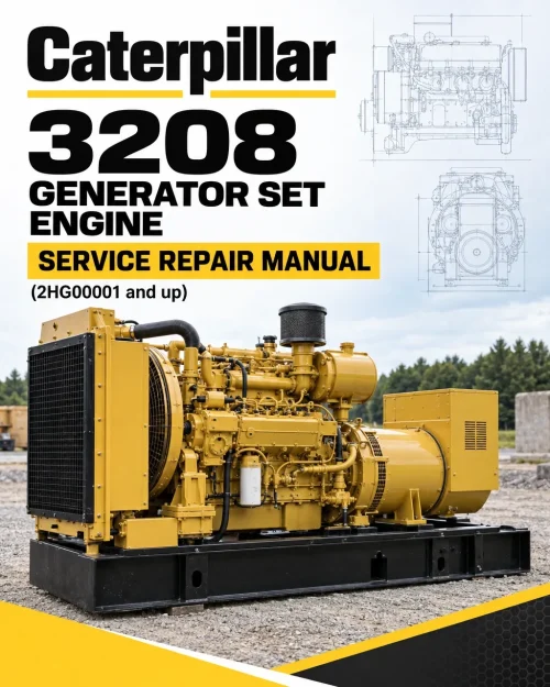 Caterpillar CAT 3208 Generator Set Engine Service Repair Manual (2HG00001 and up) Caterpillar CAT 3208 Generator Set Engine Service Repair Manual (2HG00001 and up)