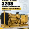 Caterpillar CAT 3208 Generator Set Engine Service Repair Manual (5YF00001 and up)