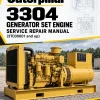 Caterpillar CAT 3304 Generator Set Engine Service Repair Manual (3TC00001 and up)