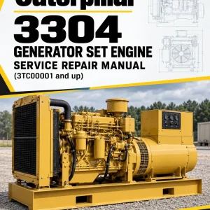Caterpillar CAT 3304 Generator Set Engine Service Repair Manual (3TC00001 and up)