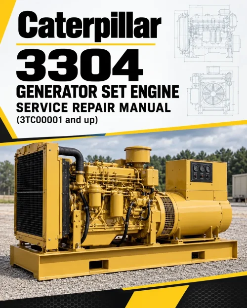 Caterpillar CAT 3304 Generator Set Engine Service Repair Manual (3TC00001 and up) Caterpillar CAT 3304 Generator Set Engine Service Repair Manual (3TC00001 and up)