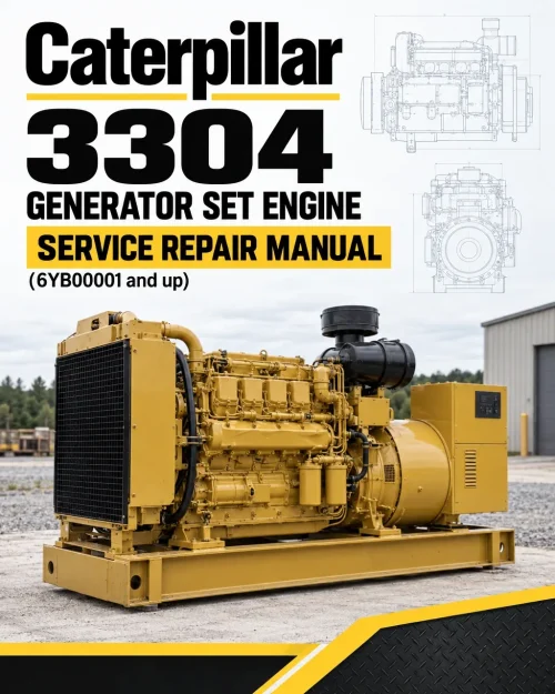 Caterpillar CAT 3304 Generator Set Engine Service Repair Manual (6YB00001 and up) Caterpillar CAT 3304 Generator Set Engine Service Repair Manual (6YB00001 and up)