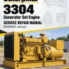 Caterpillar CAT 3304 Generator Set Engine Service Repair Manual (83Z00001 and up)