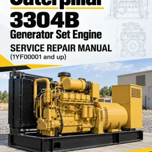 Caterpillar CAT 3304B Generator Set Engine Service Repair Manual (1YF00001 and up) Caterpillar CAT 3304B Generator Set Engine Service Repair Manual (1YF00001 and up)