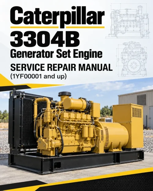 Caterpillar CAT 3304B Generator Set Engine Service Repair Manual (1YF00001 and up) Caterpillar CAT 3304B Generator Set Engine Service Repair Manual (1YF00001 and up)