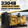 Caterpillar CAT 3304B Generator Set Engine Service Repair Manual (9HK00001 and up) Caterpillar CAT 3304B Generator Set Engine Service Repair Manual (9HK00001 and up)