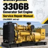 Caterpillar CAT 3306B Generator Set Engine Service Repair Manual (2AJ00001 and up)