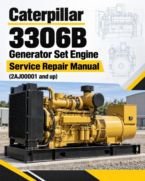 Caterpillar CAT 3306B Generator Set Engine Service Repair Manual (2AJ00001 and up) Caterpillar CAT 3306B Generator Set Engine Service Repair Manual (2AJ00001 and up)