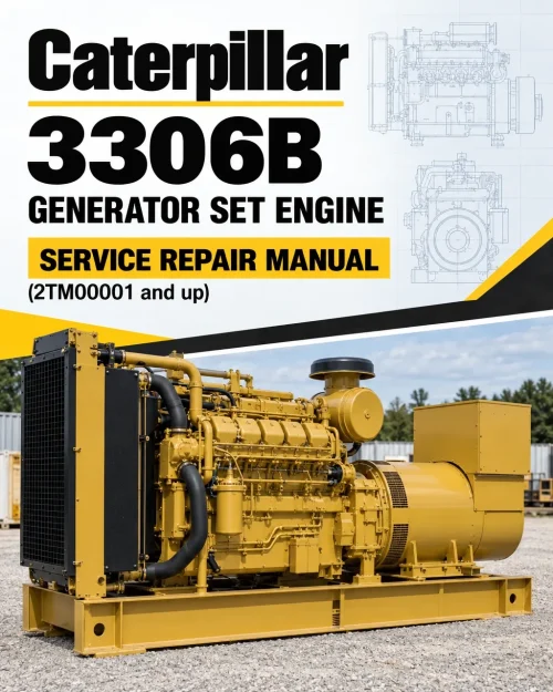 Caterpillar CAT 3306B Generator Set Engine Service Repair Manual (2TM00001 and up) Caterpillar CAT 3306B Generator Set Engine Service Repair Manual (2TM00001 and up)