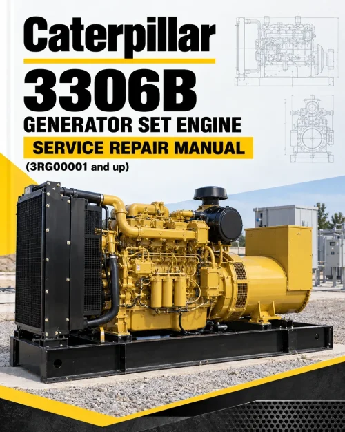 Caterpillar CAT 3306B Generator Set Engine Service Repair Manual (3RG00001 and up) Caterpillar CAT 3306B Generator Set Engine Service Repair Manual (3RG00001 and up)