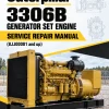 Caterpillar CAT 3306B Generator Set Engine Service Repair Manual (8JJ00001 and up) Caterpillar CAT 3306B Generator Set Engine Service Repair Manual (8JJ00001 and up)