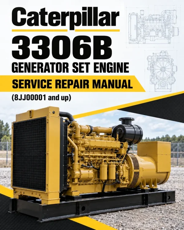 Caterpillar CAT 3306B Generator Set Engine Service Repair Manual (8JJ00001 and up) Caterpillar CAT 3306B Generator Set Engine Service Repair Manual (8JJ00001 and up)