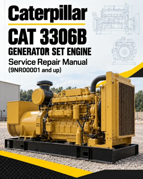 Caterpillar CAT 3306B Generator Set Engine Service Repair Manual (9NR00001 and up) Caterpillar CAT 3306B Generator Set Engine Service Repair Manual (9NR00001 and up)
