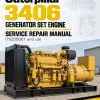 Caterpillar CAT 3406 Generator Set Engine Service Repair Manual (75Z00001 and up) Caterpillar CAT 3406 Generator Set Engine Service Repair Manual (75Z00001 and up)