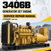 Caterpillar CAT 3406B Generator Set Engine Service Repair Manual (2WB00001 and up) Caterpillar CAT 3406B Generator Set Engine Service Repair Manual (2WB00001 and up)