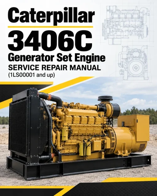 Caterpillar CAT 3406C Generator Set Engine Service Repair Manual (1LS00001 and up) Caterpillar CAT 3406C Generator Set Engine Service Repair Manual (1LS00001 and up)