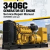 Caterpillar CAT 3406C Generator Set Engine Service Repair Manual (4ZR00001 and up) Caterpillar CAT 3406C Generator Set Engine Service Repair Manual (4ZR00001 and up)