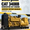 Caterpillar CAT 3408B Generator Set Engine Service Repair Manual (2BG00001 and up) Caterpillar CAT 3408B Generator Set Engine Service Repair Manual (2BG00001 and up)
