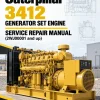 Caterpillar CAT 3412 Generator Set Engine Service Repair Manual (2WJ00001 and up) Caterpillar CAT 3412 Generator Set Engine Service Repair Manual (2WJ00001 and up)