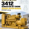 Caterpillar CAT 3412 Generator Set Engine Service Repair Manual (81Z00001 and up) Caterpillar CAT 3412 Generator Set Engine Service Repair Manual (81Z00001 and up)