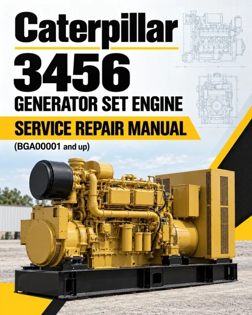 Caterpillar CAT 3456 Generator Set Engine Service Repair Manual (BGA00001 and up) Caterpillar CAT 3456 Generator Set Engine Service Repair Manual (BGA00001 and up)