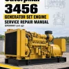 Caterpillar CAT 3456 Generator Set Engine Service Repair Manual (EPE00001 and up)