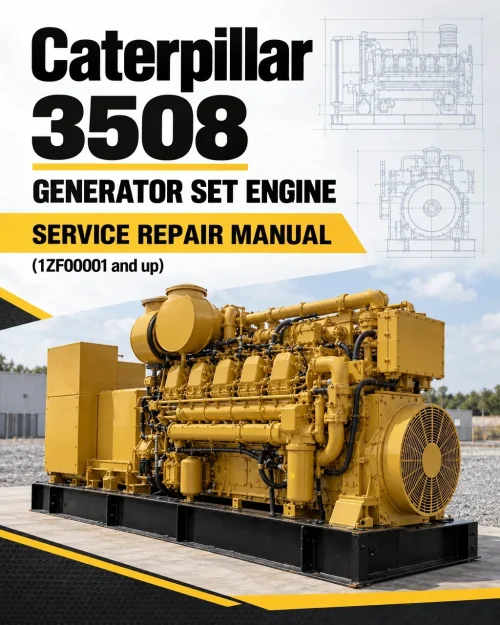 Caterpillar CAT 3508 Generator Set Engine Service Repair Manual (1ZF00001 and up) Caterpillar CAT 3508 Generator Set Engine Service Repair Manual (1ZF00001 and up)