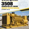 Caterpillar CAT 3508 Generator Set Engine Service Repair Manual (23Z00001 and up)
