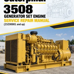 Caterpillar CAT 3508 Generator Set Engine Service Repair Manual (23Z00001 and up) Caterpillar CAT 3508 Generator Set Engine Service Repair Manual (23Z00001 and up)