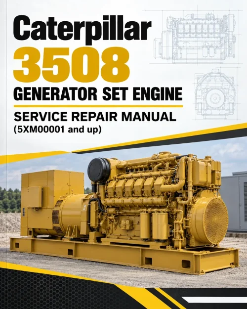Caterpillar CAT 3508 Generator Set Engine Service Repair Manual (5XM00001 and up) Caterpillar CAT 3508 Generator Set Engine Service Repair Manual (5XM00001 and up)