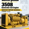 Caterpillar CAT 3508 Generator Set Engine Service Repair Manual (70Z00001 and up) Caterpillar CAT 3508 Generator Set Engine Service Repair Manual (70Z00001 and up)