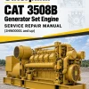 Caterpillar CAT 3508B Generator Set Engine Service Repair Manual (2HW00001 and up) Caterpillar CAT 3508B Generator Set Engine Service Repair Manual (2HW00001 and up)