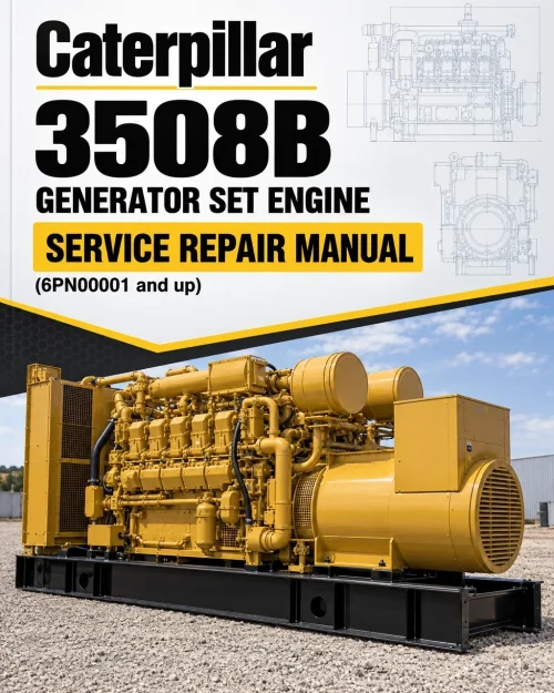 Caterpillar CAT 3508B Generator Set Engine Service Repair Manual (6PN00001 and up) Caterpillar CAT 3508B Generator Set Engine Service Repair Manual (6PN00001 and up)