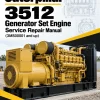 Caterpillar CAT 3512 Generator Set Engine Service Repair Manual (3MS00001 and up) Caterpillar CAT 3512 Generator Set Engine Service Repair Manual (3MS00001 and up)