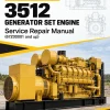 Caterpillar CAT 3512 Generator Set Engine Service Repair Manual (67Z00001 and up) Caterpillar CAT 3512 Generator Set Engine Service Repair Manual (67Z00001 and up)
