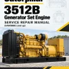 Caterpillar CAT 3512B Generator Set Engine Service Repair Manual (4AW00001 and up)