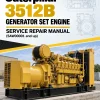 Caterpillar CAT 3512B Generator Set Engine Service Repair Manual (5AW00001 and up) Caterpillar CAT 3512B Generator Set Engine Service Repair Manual (5AW00001 and up)