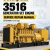 Caterpillar CAT 3516 Generator Set Engine Service Repair Manual (2TS00001 and up) Caterpillar CAT 3516 Generator Set Engine Service Repair Manual (2TS00001 and up)